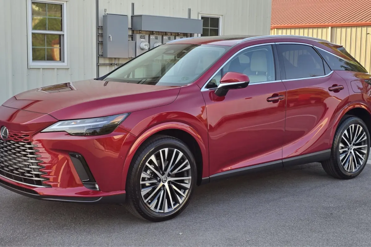 Lexus RX protected with premium paint protection film.